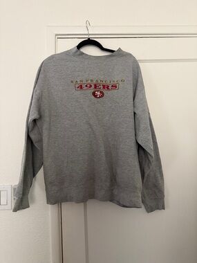 Vintage The Wedge San Francisco 49ers Gray Crewneck Sweatshirt XL